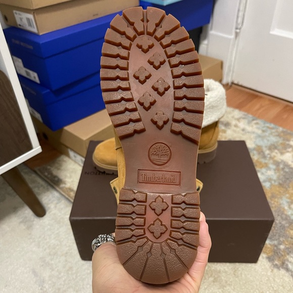 Like New Women’s Size 5.5 (Euro Size 36) Timberland Jayne Fleece Fold-down Boots - Picture 13 of 14